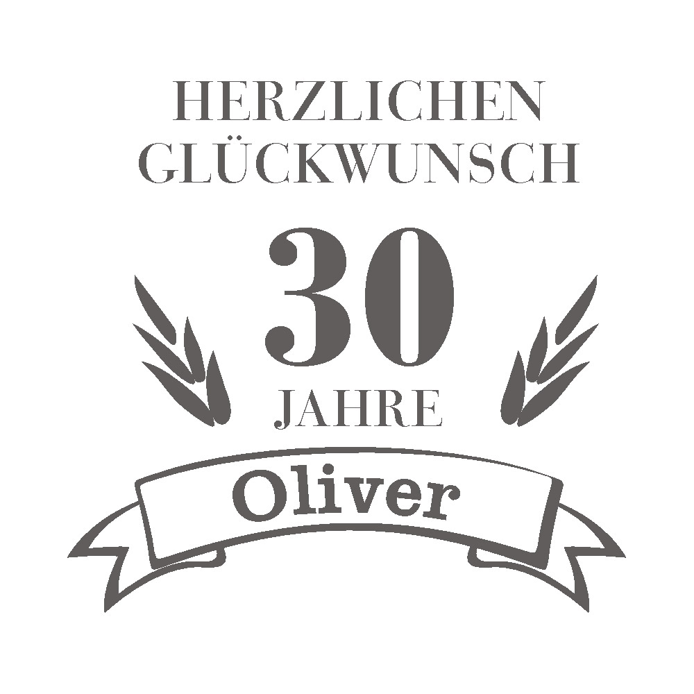 Weizenbierglas / Weißbierglas zum Geburtstag mit persönlicher Gravur
