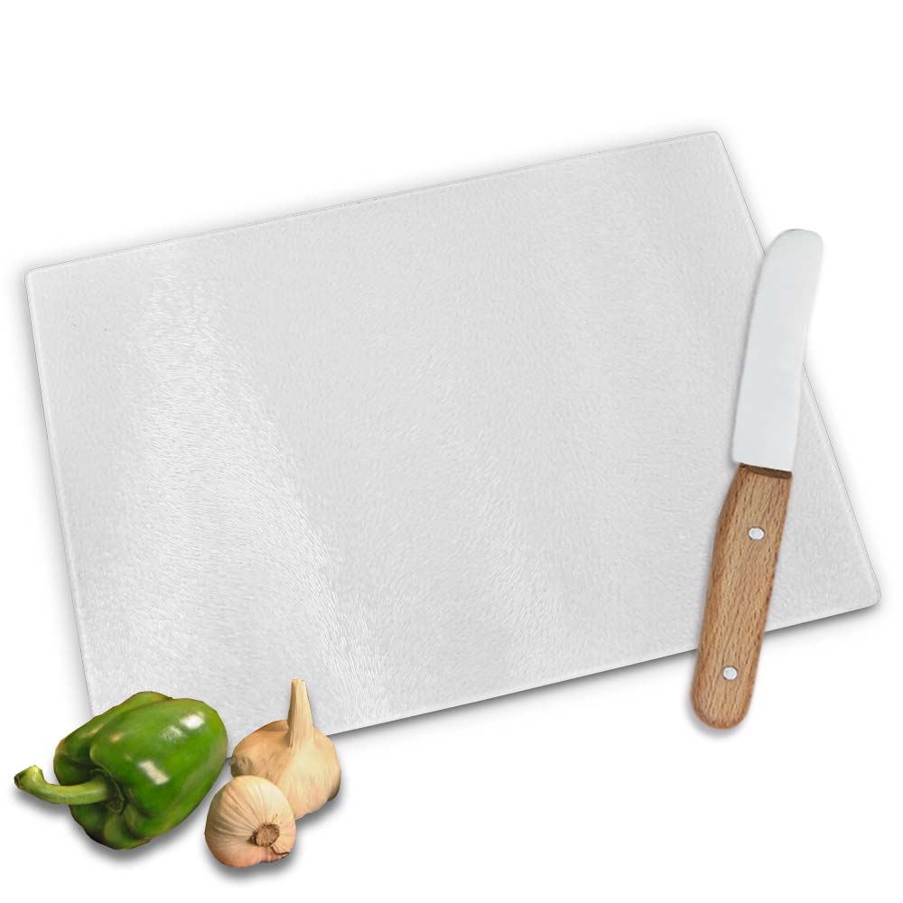 Glas-Frühstücksbrett hab dich lieb mit Namen 