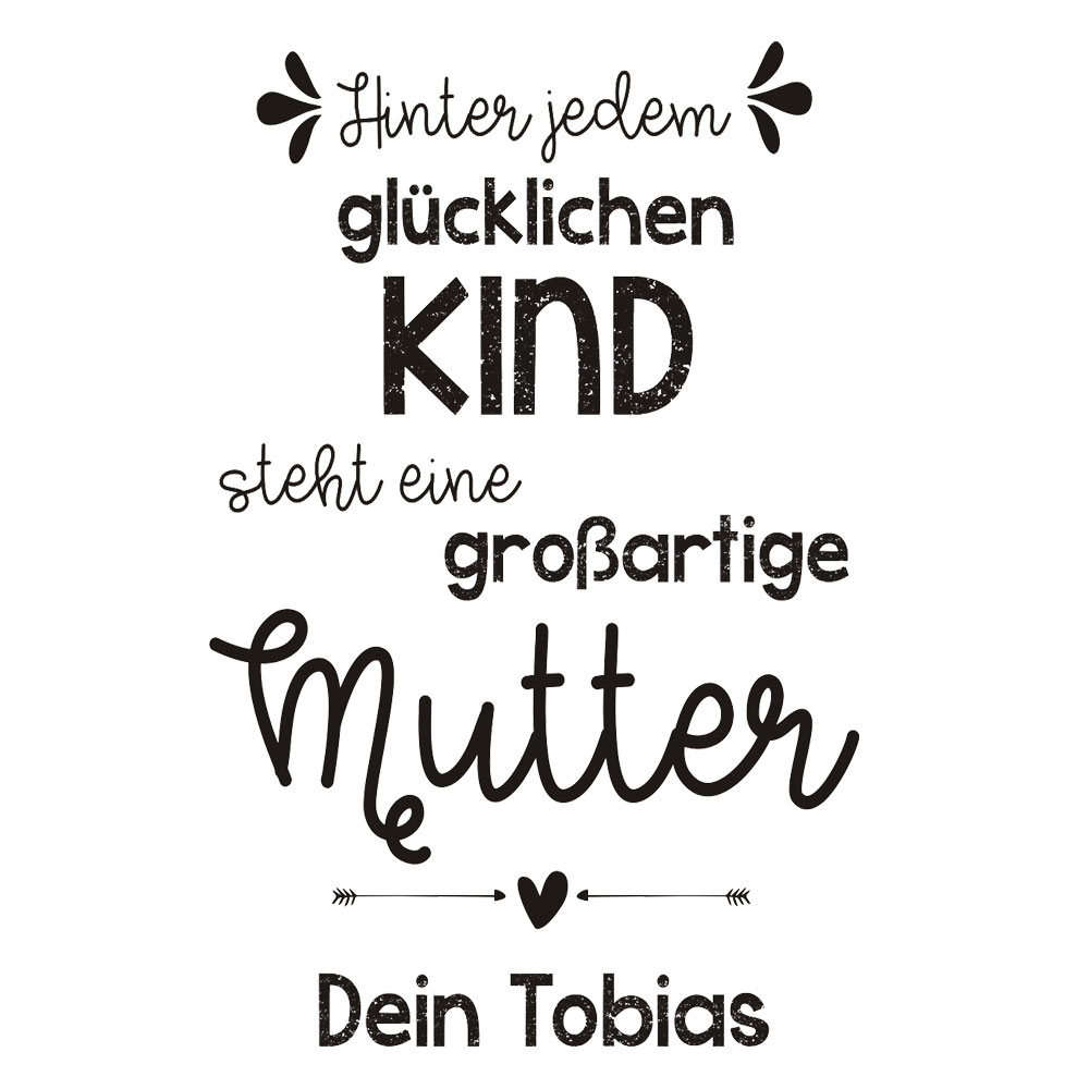 Flasche mit Beleuchtung / Leuchtflasche als Geschenk für Mutti 