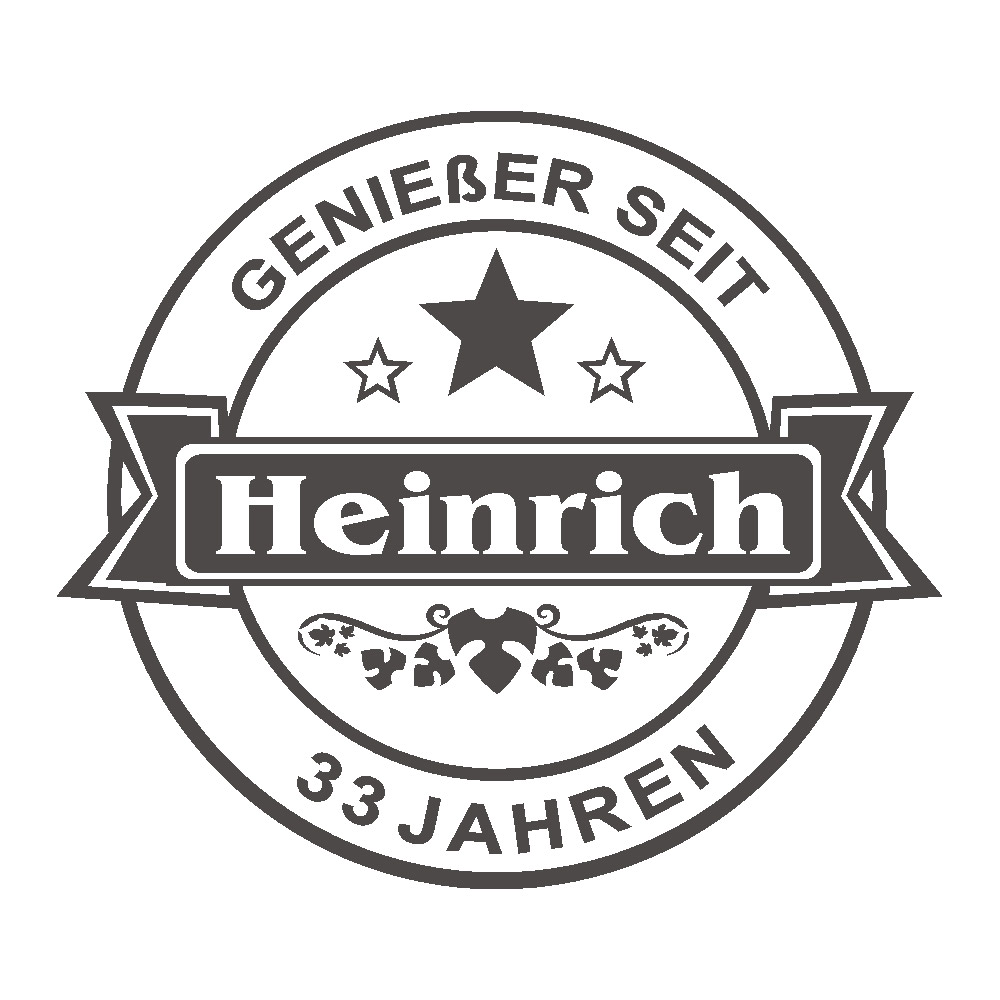 Bierseidel / Bierkrug 0,5l mit persönlicher Gravur für alle Genießer 