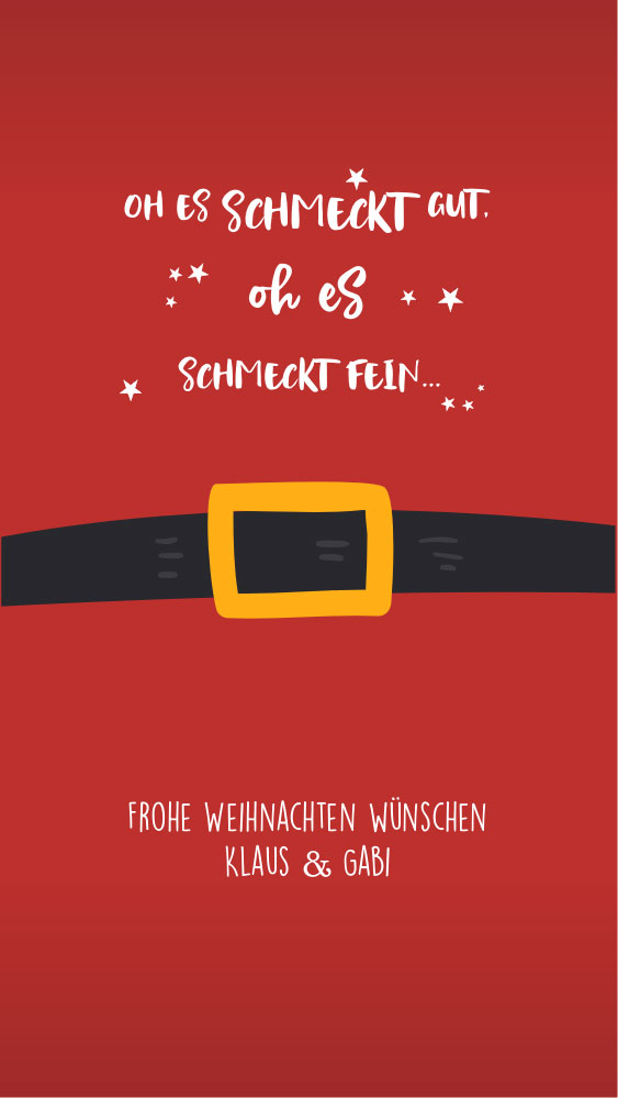 Schokolade von Lindt zu Weihnachten mit Wunschtext bedruckt, 100 g 