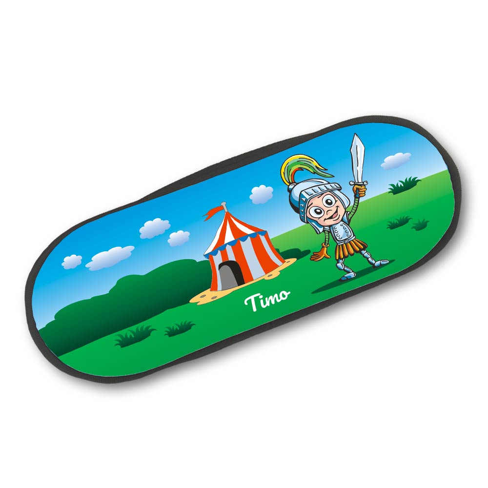 Schlampermäppchen für Kinder Ritter personalisiert 