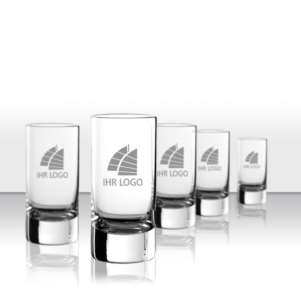 Schnapsglas / Stamper mit Ihrem Logo/Design Muster (mit Gravur)