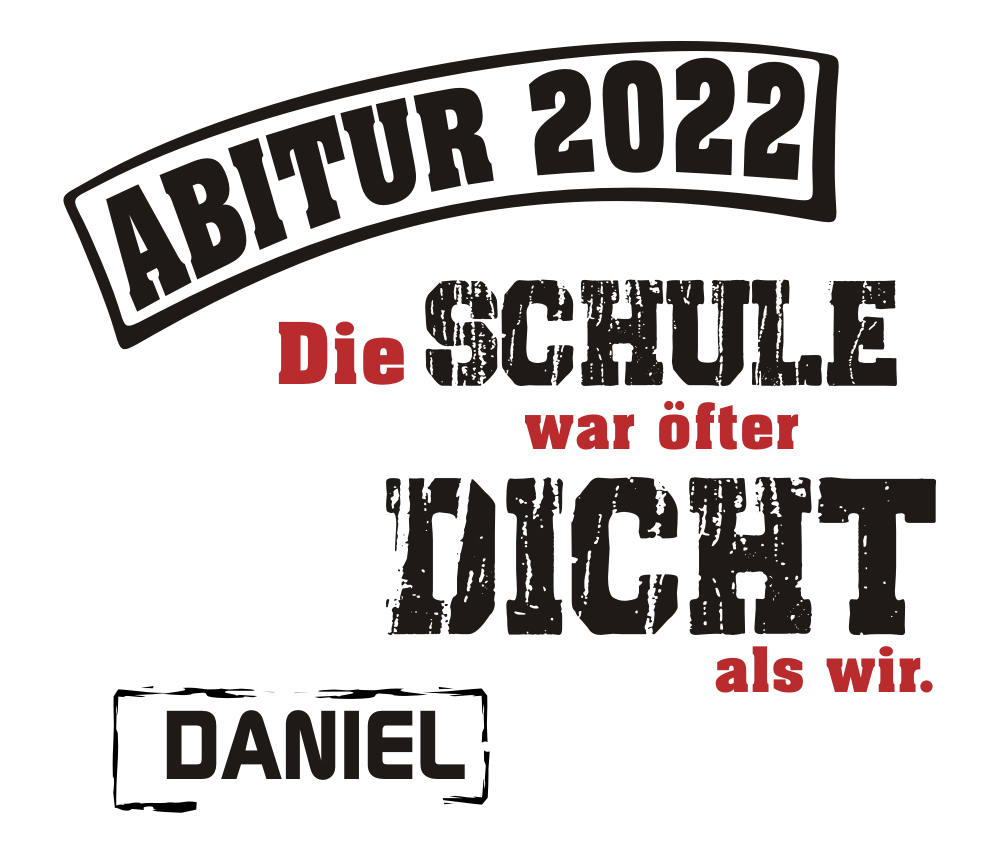 Personalisierte Sektflasche zum Abitur / Schulabschluss mit Namen bedruckt 