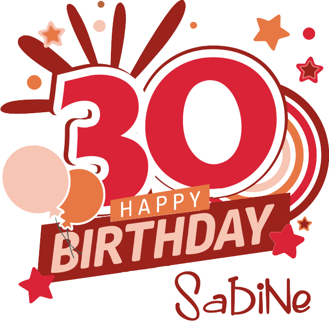 Piccolo Sektflasche zum 30. Geburtstag mit eigenem Etikett 