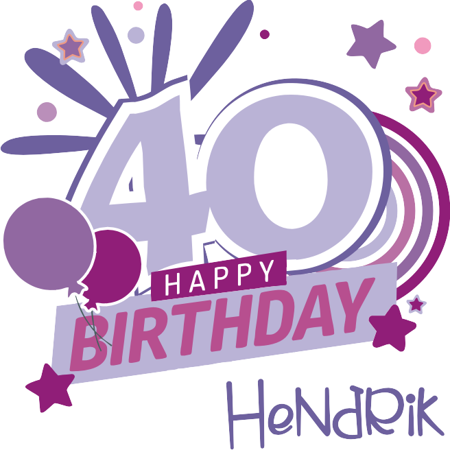 Personalisierte Sektflasche zum 40. Geburtstag mit Wunschnamen 