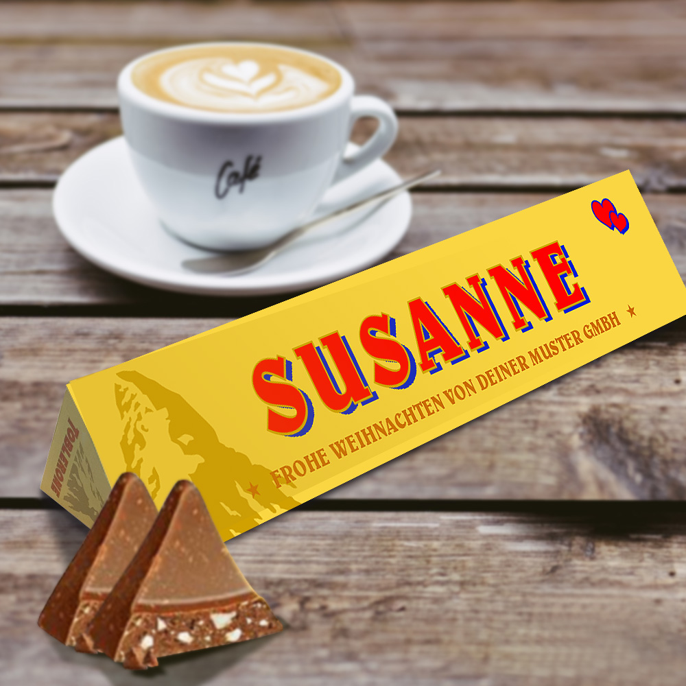 Toblerone-Schokolade mit eigenem Logo - 360 g 