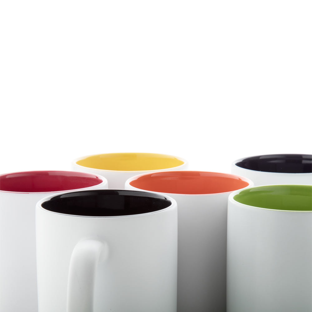 Glühweintasse rot graviert mit Namen 