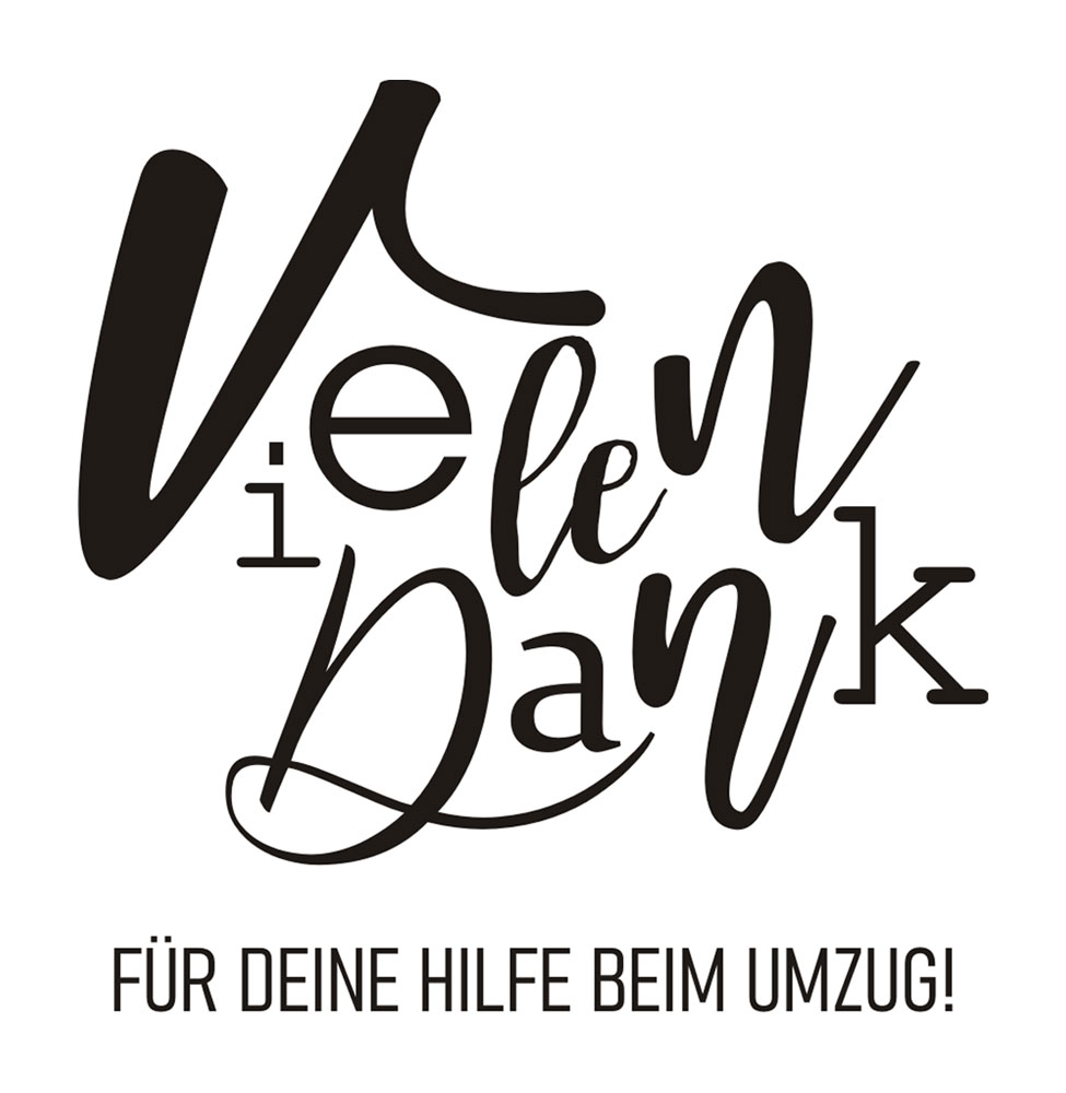 Danke Geschenk Bree Weinflasche individuell bedruckt 