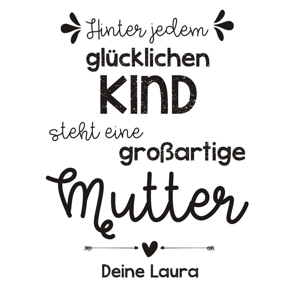 Herz Frühstücksbrettchen Holz graviert für Mama 