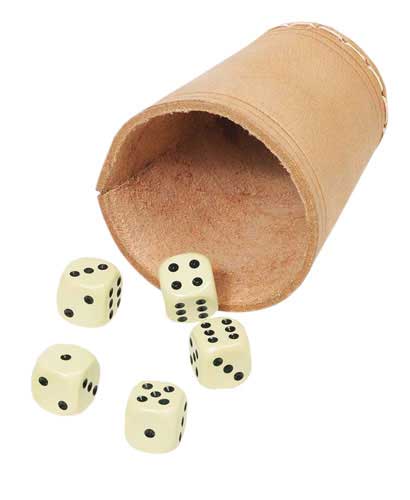 Würfel, Augenwürfel Holz 16mm 