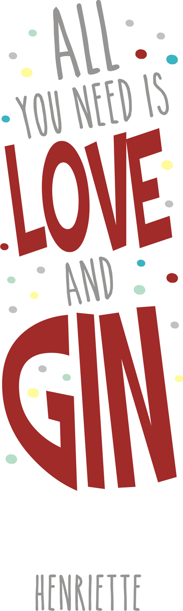 Romantisches GIN Geschenk-Set für Verliebte 