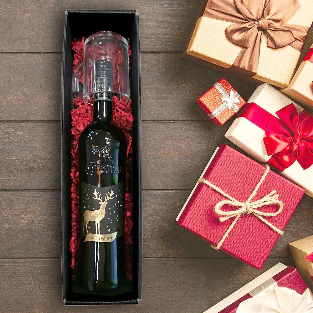 Individuelles Glühwein-Geschenk-Set mit Wunschnamen 