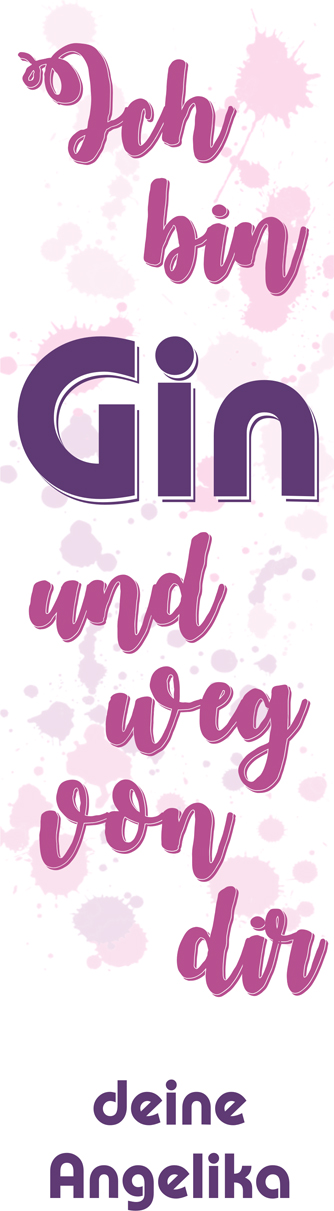 Außergewöhliches GIN Geschenk-Set mit Namen bedruckt 