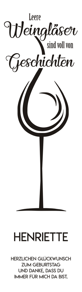 Personalisierte Flaschenkiste aus Holz zum Geburtstag 