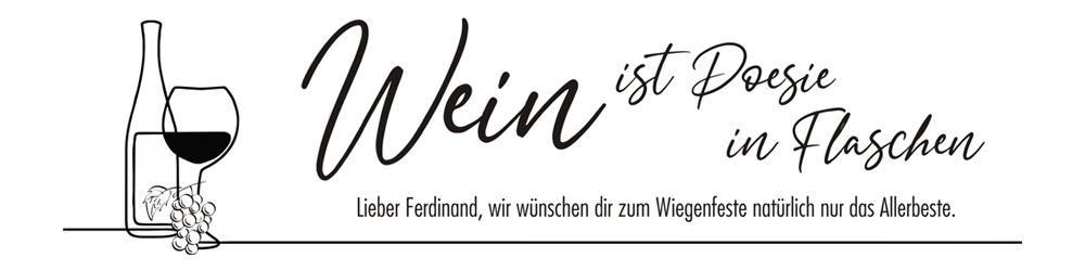 Individuell gravierte Wein Geschenkbox aus Holz 