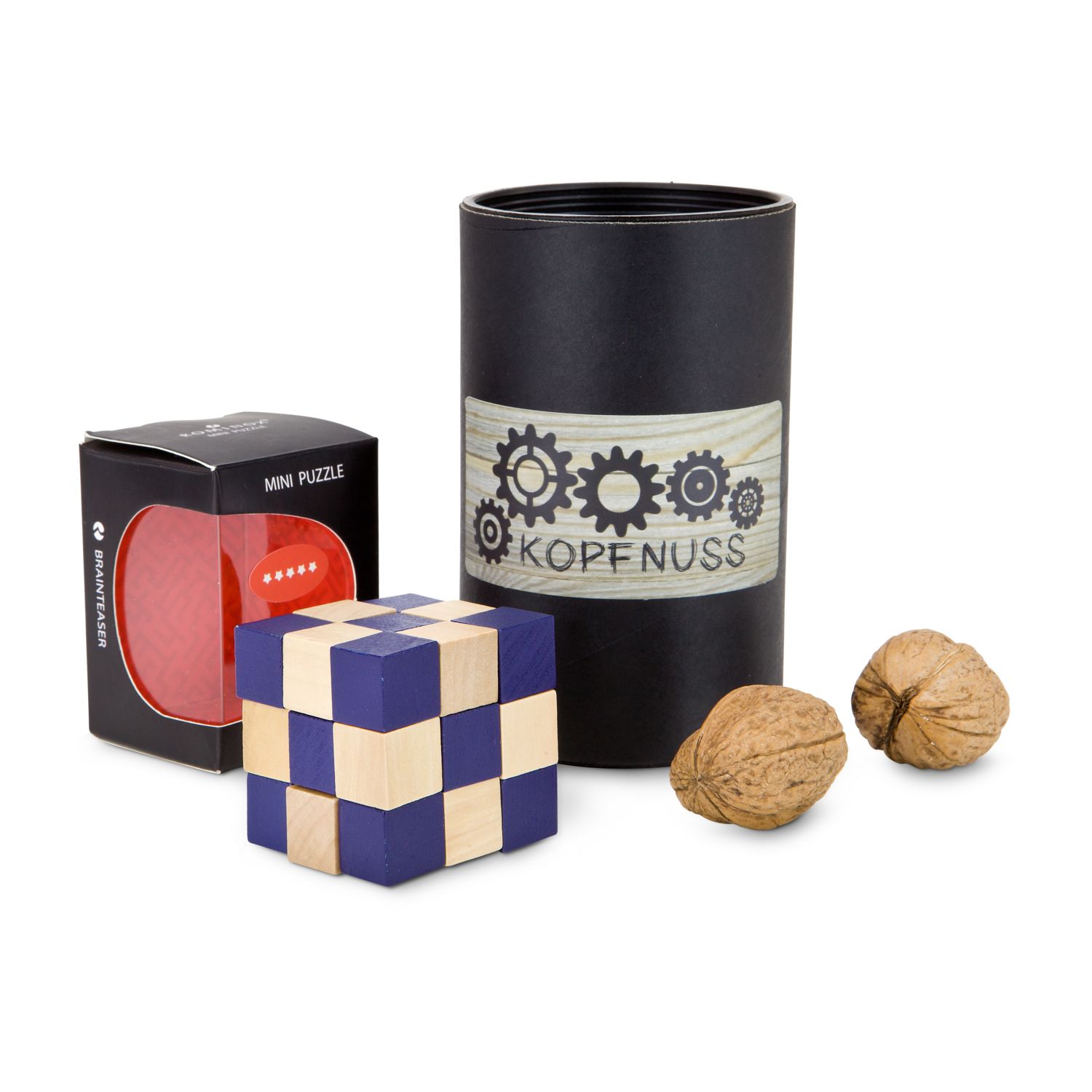 Geschenkset / Geschenkkorb Kopfnuss 