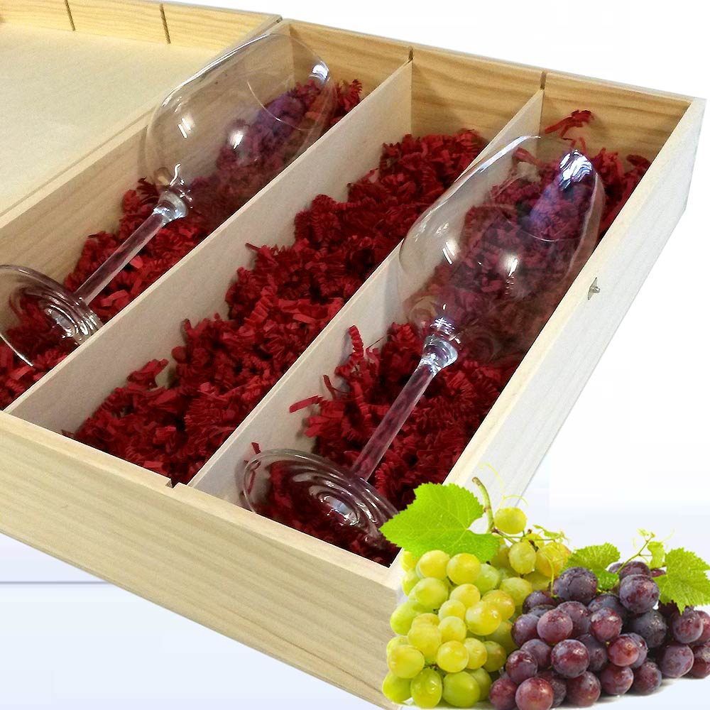 Weißwein Geschenkset mit Gravur zur Hochzeit 