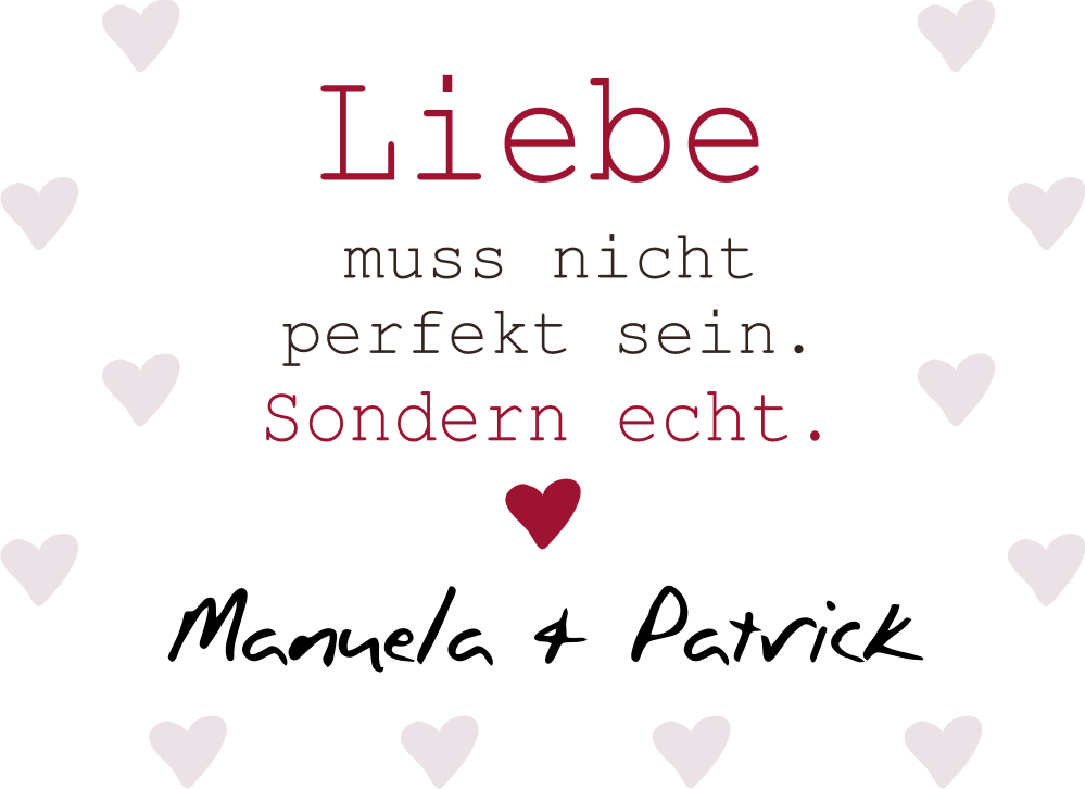 Bedruckte Autofahne zur Hochzeit mit Namen selbst gestalten 