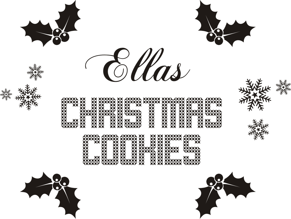 Keksglas / Bonbonglas zu Weihnachten personalisiert 