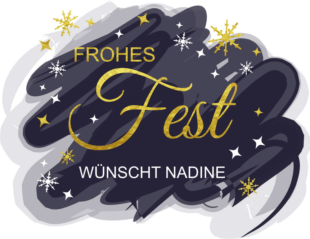 Geschenksäckchen zu Weihnachten mit Namen personalisiert 