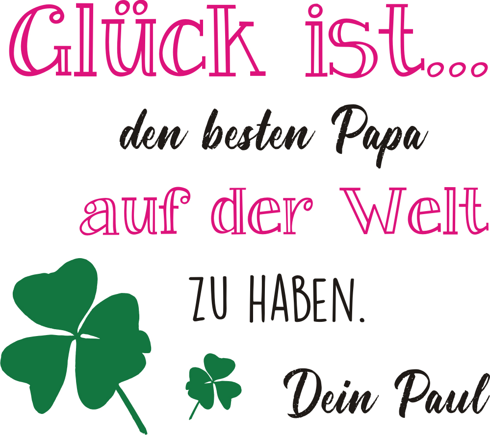 Bedrucktes Keksglas /Bonbonglas mit Wunschtext und Namen 