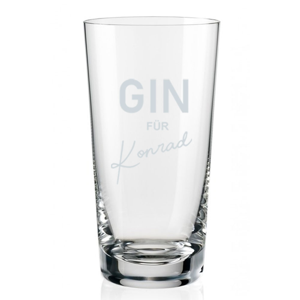 Personalisiertes GIN Geschenkset "Happy Birthday" mit Namen und Text 