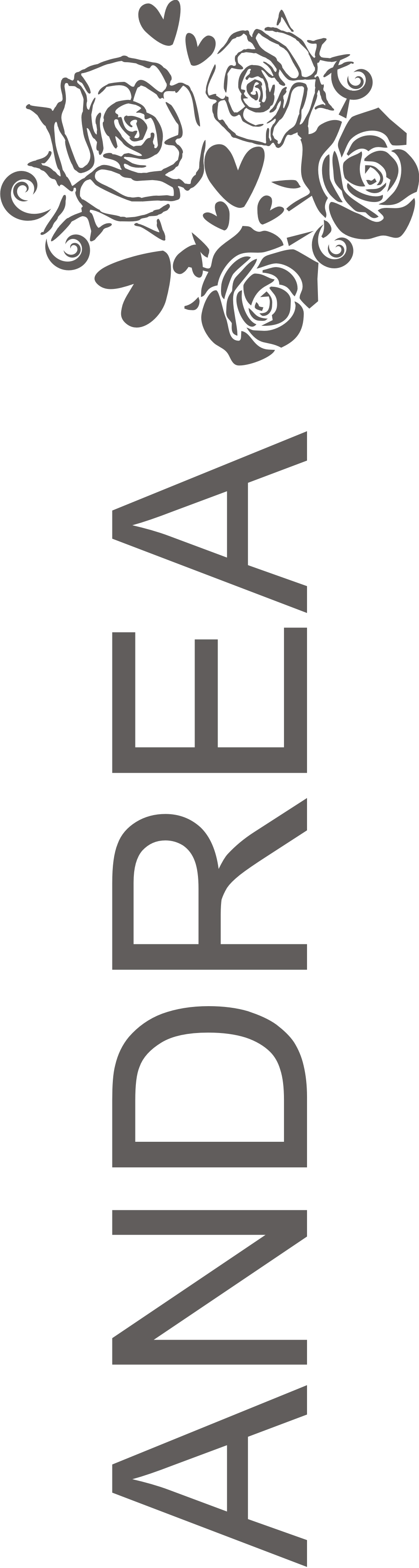 Vase von Leonardo mit personalisierter Namens Gravur 