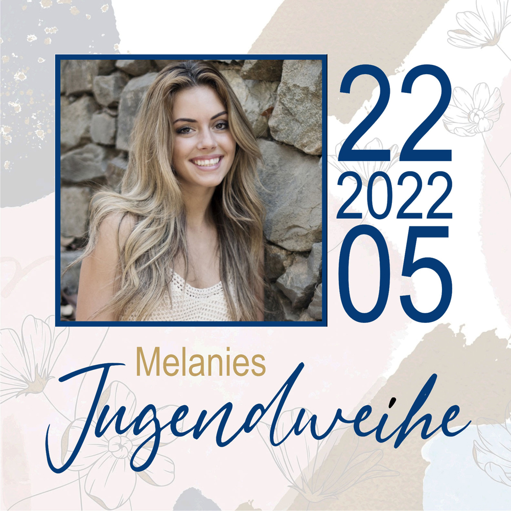 Spardose Bilderrahmen für Geldgeschenke zur Jugendweihe 