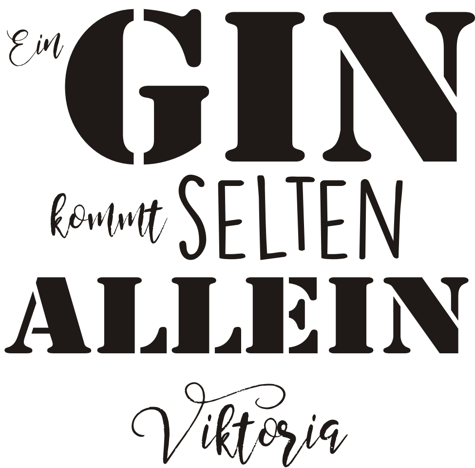 Persönliche Geschenkbox GIN Tonic mit graviertem Untersetzer 
