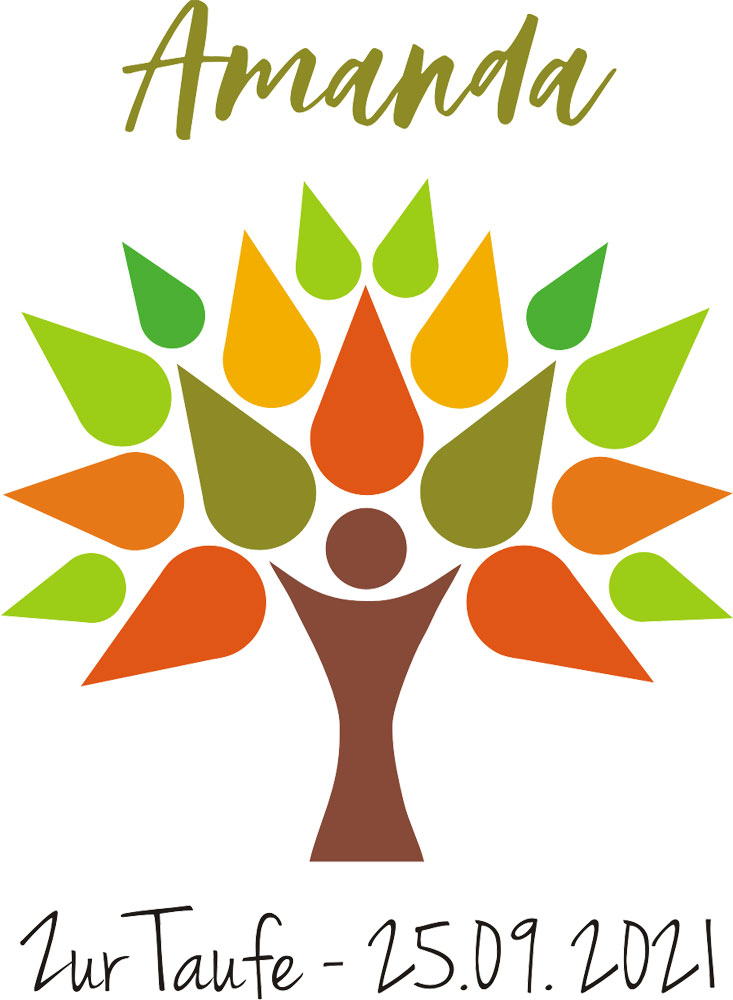 Individuelle Bilderrahmen Spardose zur Taufe mit Namen und Text bedruckt 