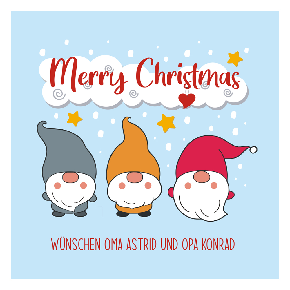 Bilderrahmen Spardose zum Fest mit Wunschtext bedruckt 