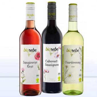 Edles Wein-Geschenkset mit Gravur IT'S WINE O'CLOCK 