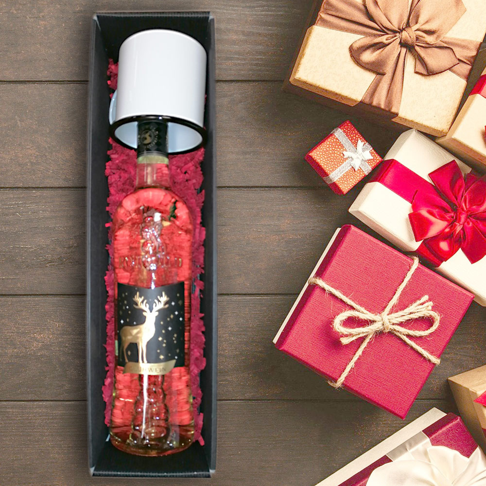 Glühwein-Geschenk-Set mit Namen personalisiert 