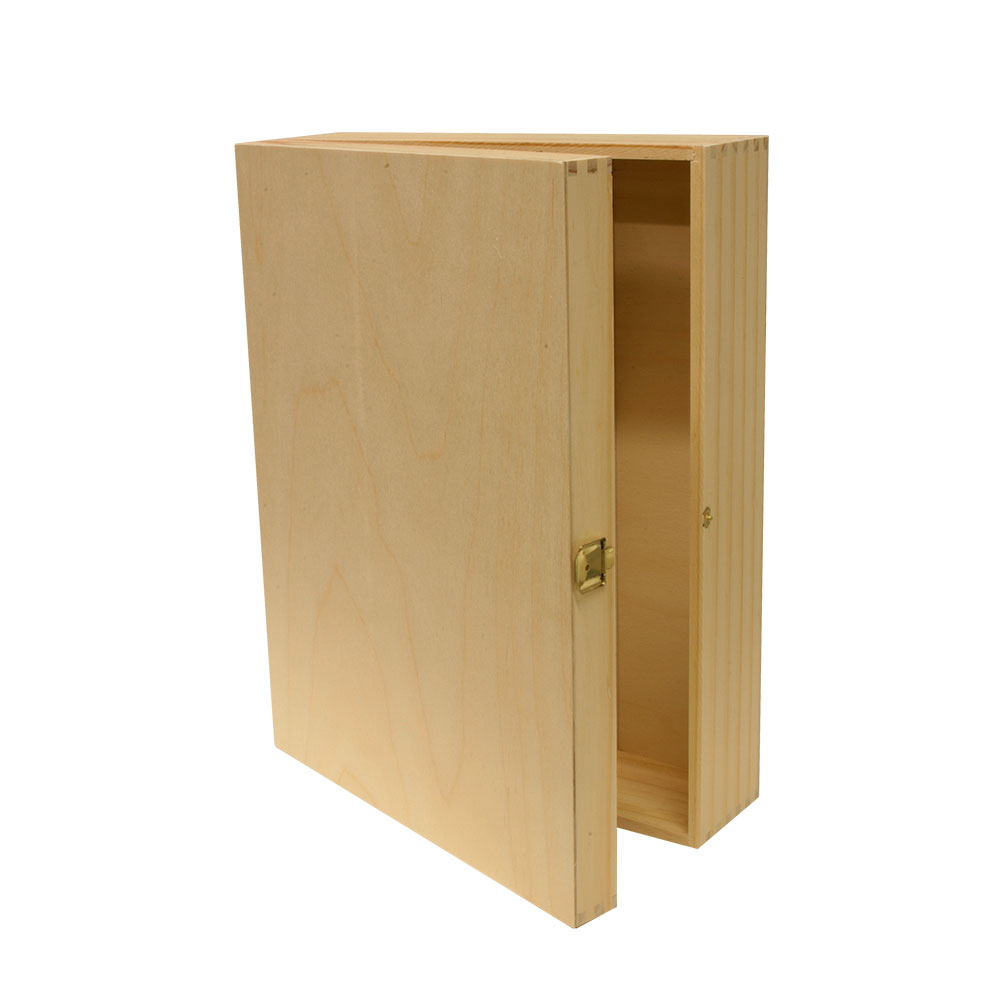 3er Holzkiste / Holzbox mit eigenem Logo 