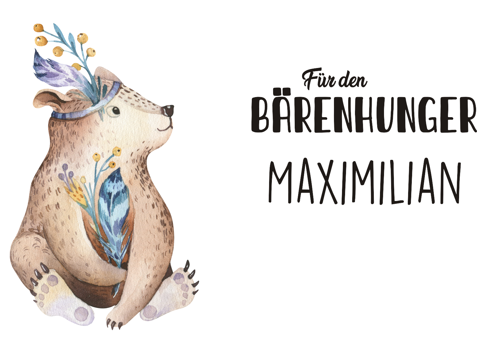 Kinder Brotdose bedruckt mit Name für Kindergarten oder Schule 