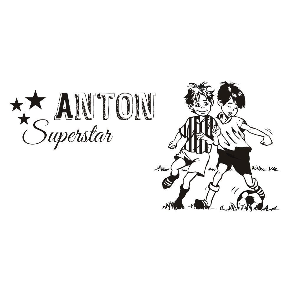 Fußball Brotdose Edelstahl graviert mit deinem Namen 