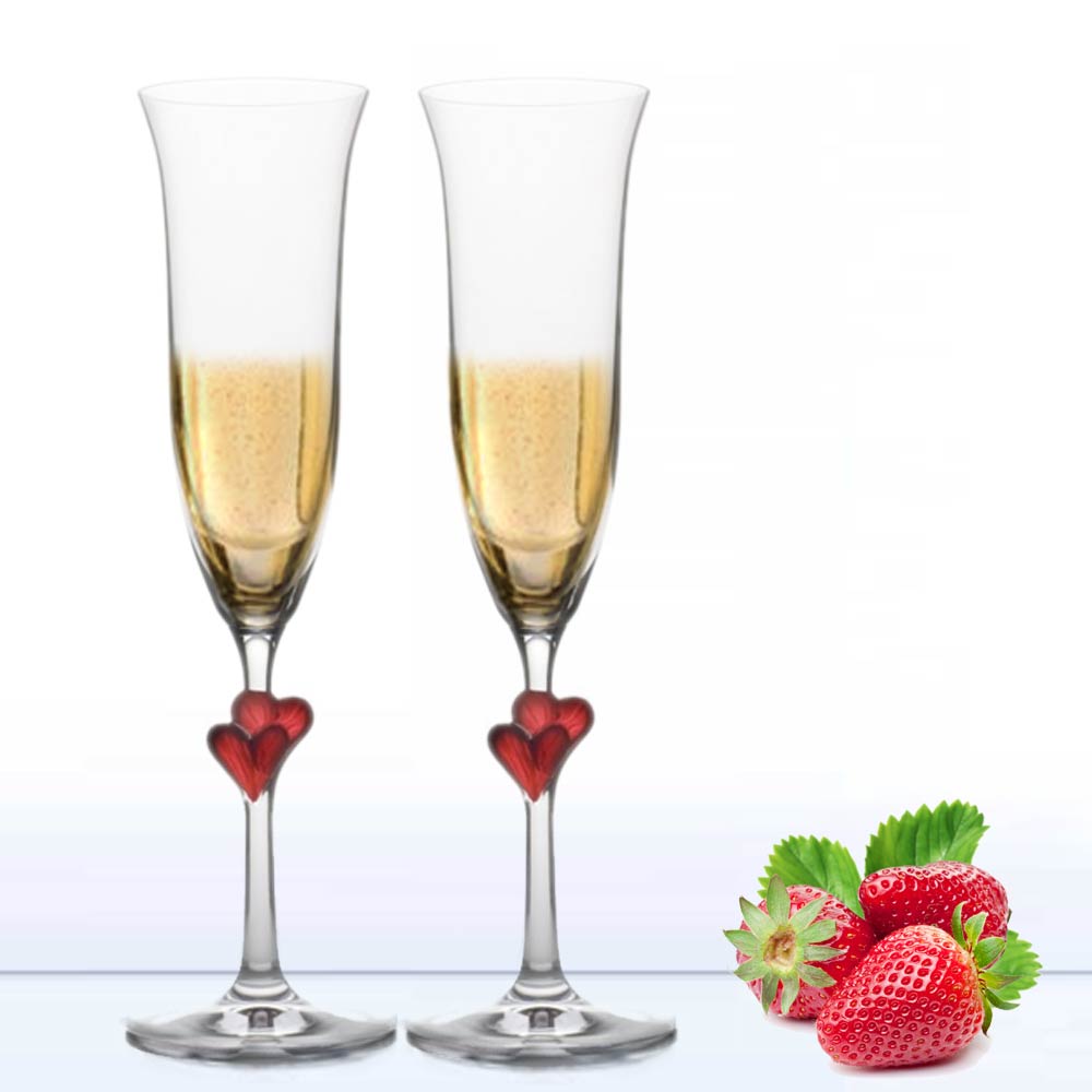 gravierte Sektgläser Stölzle L Amour Herzen 