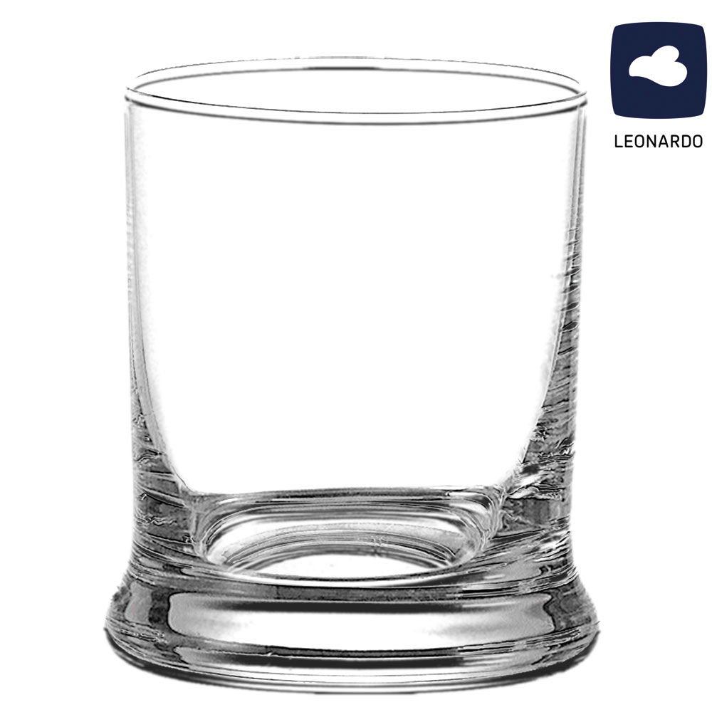 Whiskyglas Leonardo mit Logo / Design graviert 