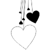 Hanging Hearts 1