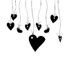 Hanging Hearts 2